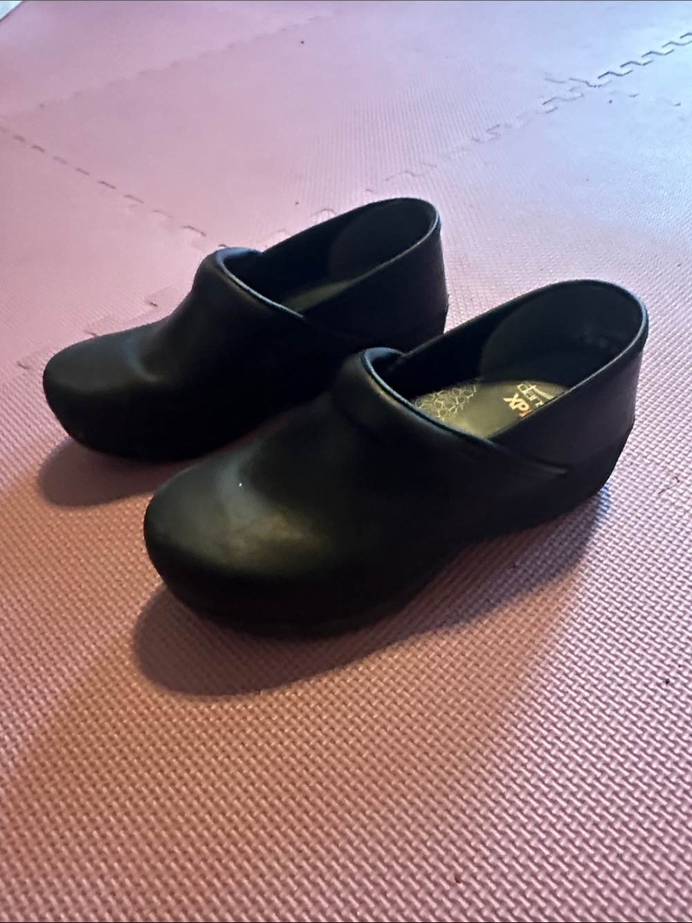Dansko XP 2.0 Black Slip-On Slip Resistant Professional Clogs